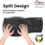 Perixx Periboard-612B Wireless Ergonomic Split Keyboard - Image 3
