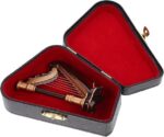 Wooden Mini Harp Model Ornament - Image 2