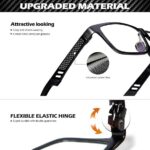 ANYLUV Blue Light Blocking Glasses Men Computer Gaming Glasses Lightweight - Image 2