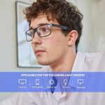 ANYLUV Blue Light Blocking Glasses Men Computer Gaming Glasses Lightweight - Image 3