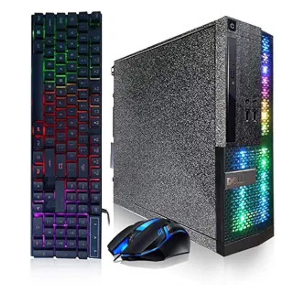 Untitled-design-2025-03-10T011026.913.png Dell PC Treasure Box RGB Desktop Computer Intel Quad Core I5 up to 3.6G - Image 1