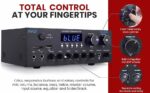 Pyle Bluetooth HD Home Audio Amplifier Receiver Stereo 300W Dual Channel Sound Audio System - Image 3
